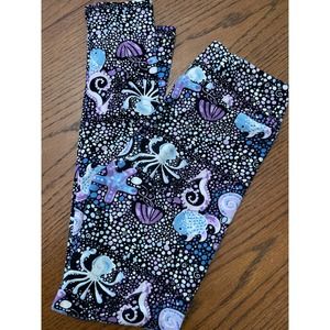 Lularoe Under The Sea Leggings Size Kids L/XL